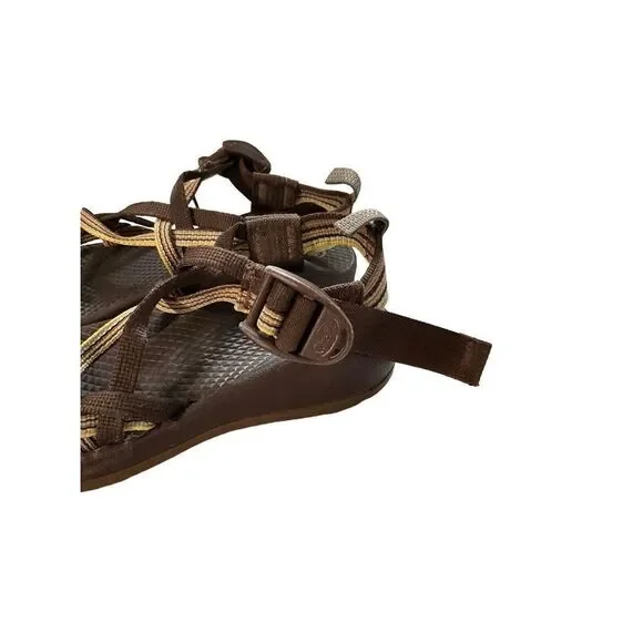 Youth Chaco Sandals Brown Arch Support - Picture 4 of 12
